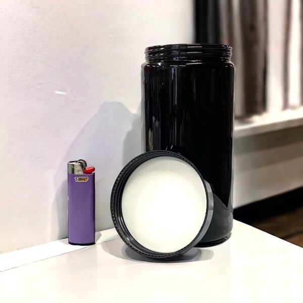 UV Glass Jars:1000ml Ultraviolet (Not Coated)