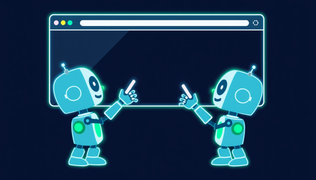 Two AI Agents, One Browser Window: What Actually Breaks, and What Doesn’t